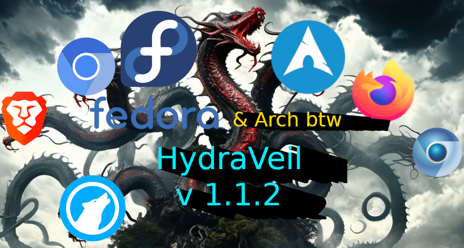 HydraVeil 1.1.2: Fedora & Arch Font Loading Fix